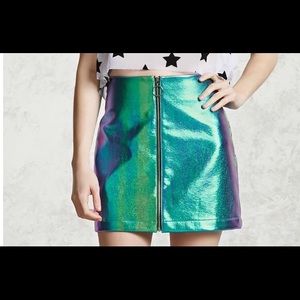 Mermaid metallic skirt